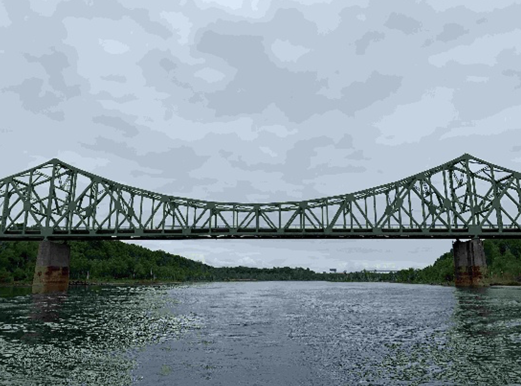 Fateometer Barnhart Island Bridge Fathometer Survey